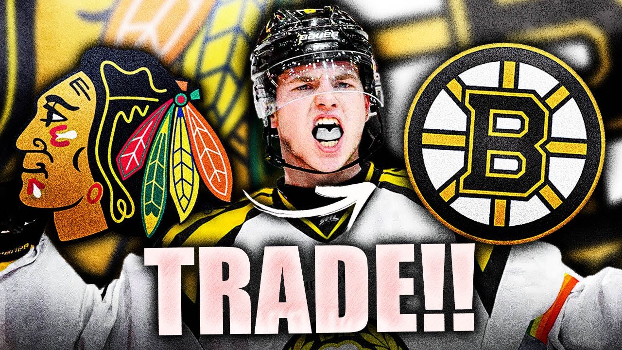 BLACKHAWKS TRADE FORMER TOP PROSPECT TO THE BRUINS FOR CHEAP (VICTOR SODERSTROM TO BOSTON)