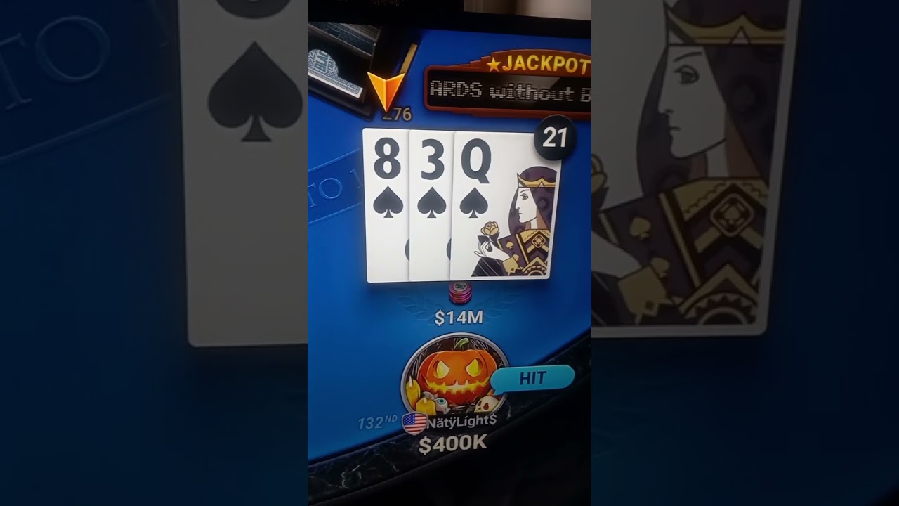 blackjack for fun huge fake cash win