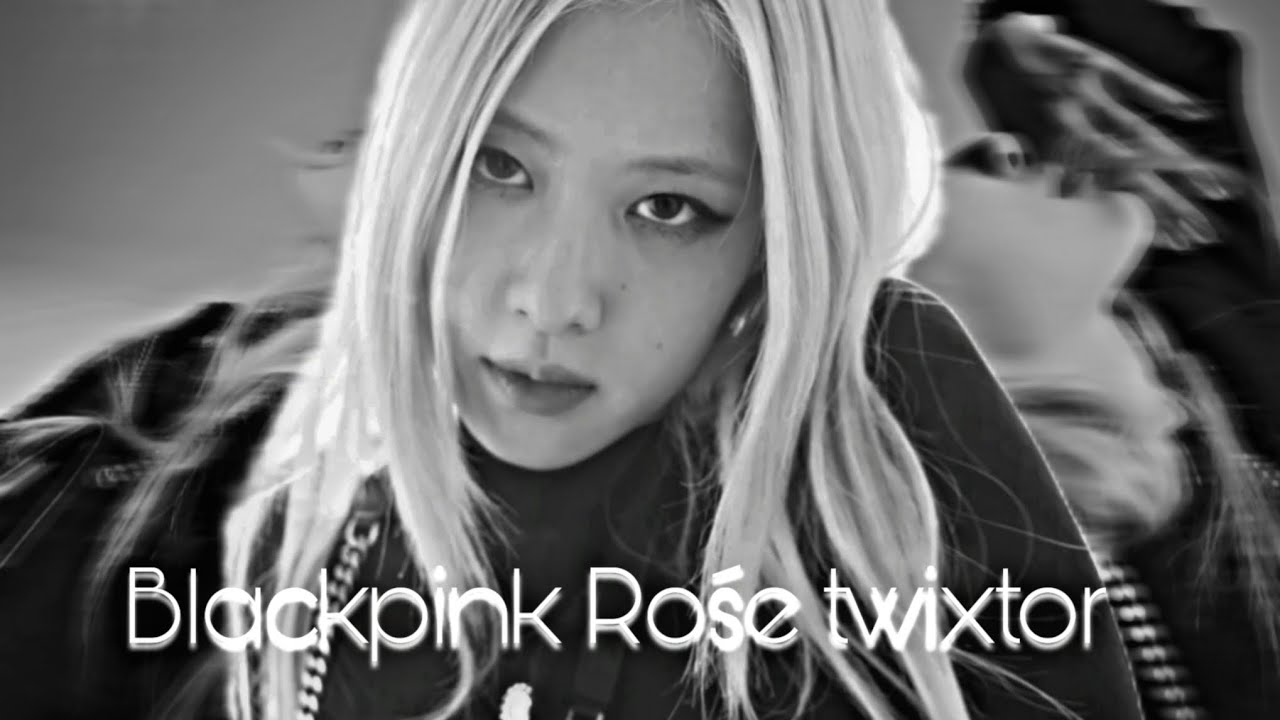 BLACKPINK Rośe Saint Laurent 2022 Fall TWIXTOR