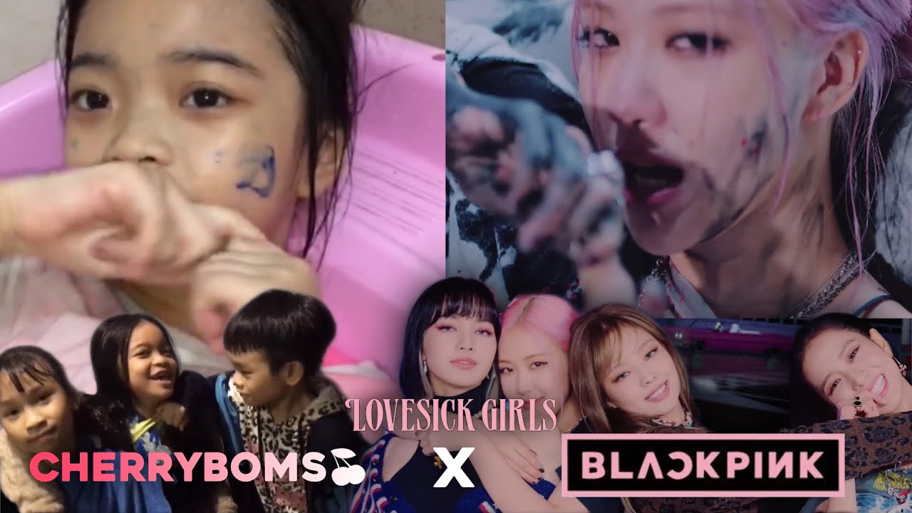 BLACKPINK-“Lovesick Girls” x CHERYBOMS Cover M/V ( COMPARISION)