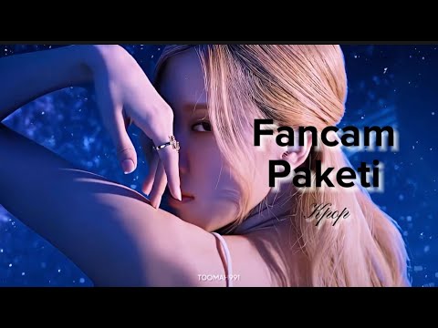 BLACKPİNK FANCAM PAKETİ \\ KİM JİSOO KİM JENNİE PARK CHERYOUNG LALİSA 🖤💖