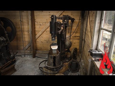 Blacksmithing - Intro to the 25 kg ABNO power hammer