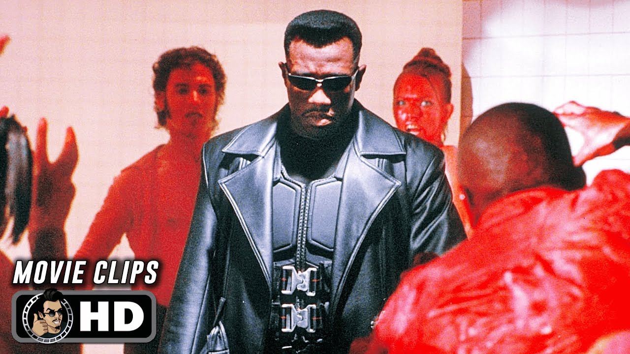 BLADE CLIP COMPILATION (1998) Sci-Fi, Wesley Snipes