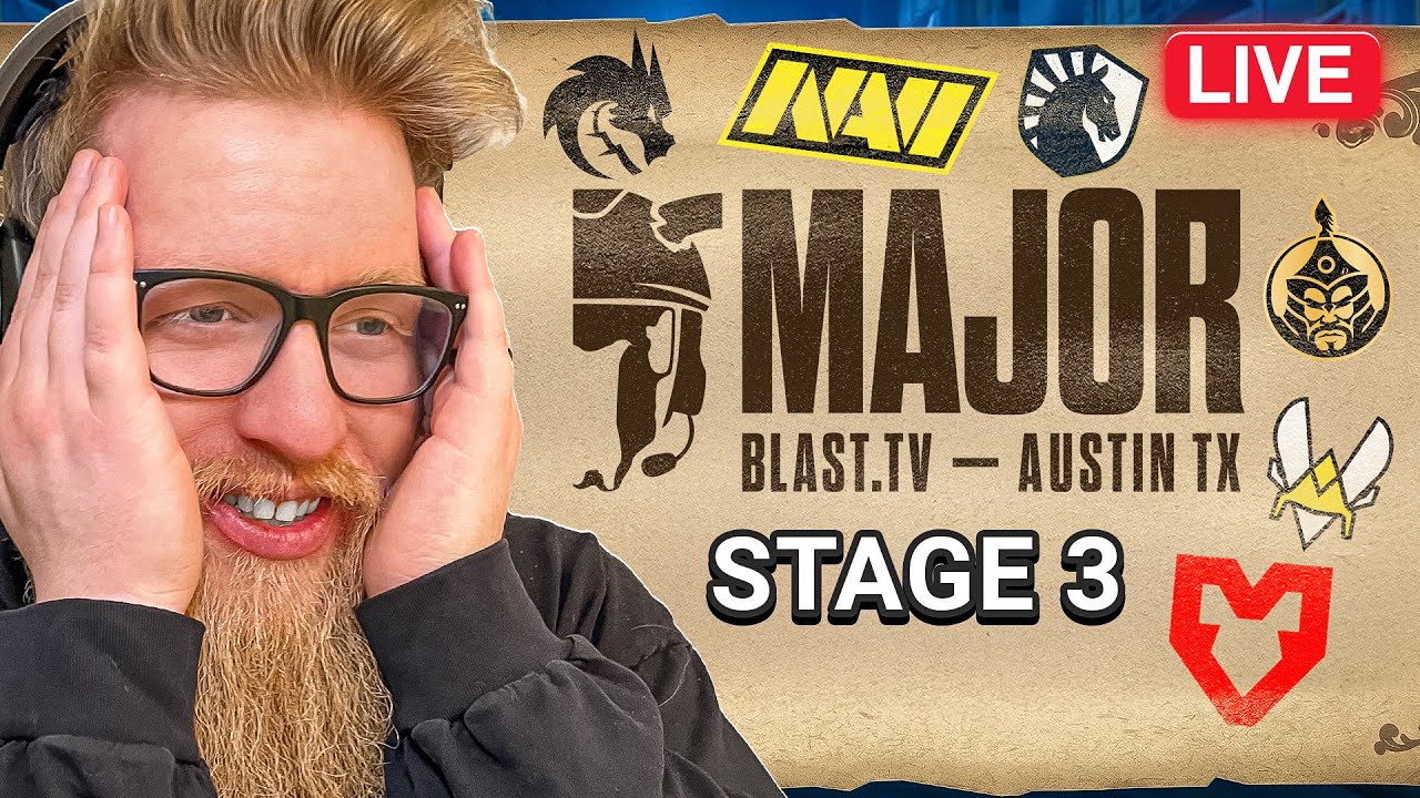 🔴BLAST.tv AUSTIN CS2 MAJOR - Stage 3 - Day 3 | fl0m