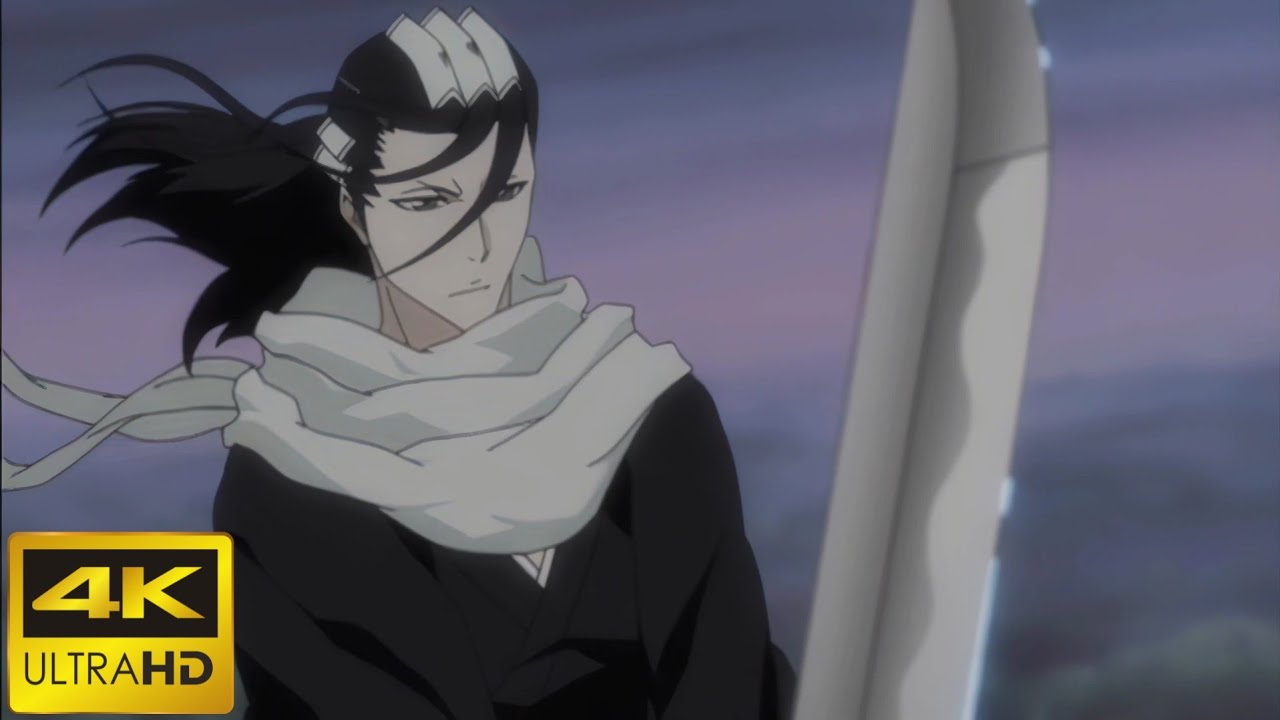 Bleach | Byakuya Vs Kouga | 4K UHD