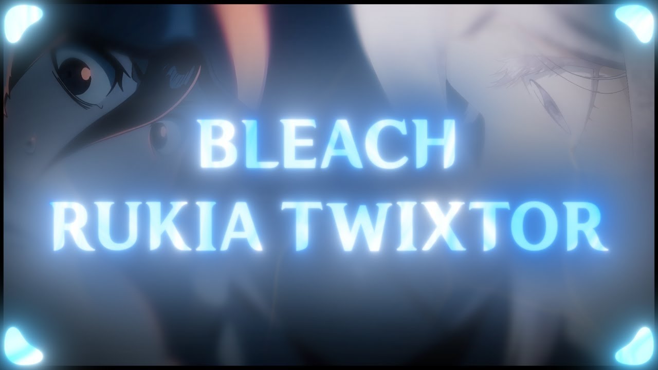Bleach TYBW; Rukia Kuchiki 🧊 (4K, 960 FPS) Flowframes / Twixtor / Interpolation