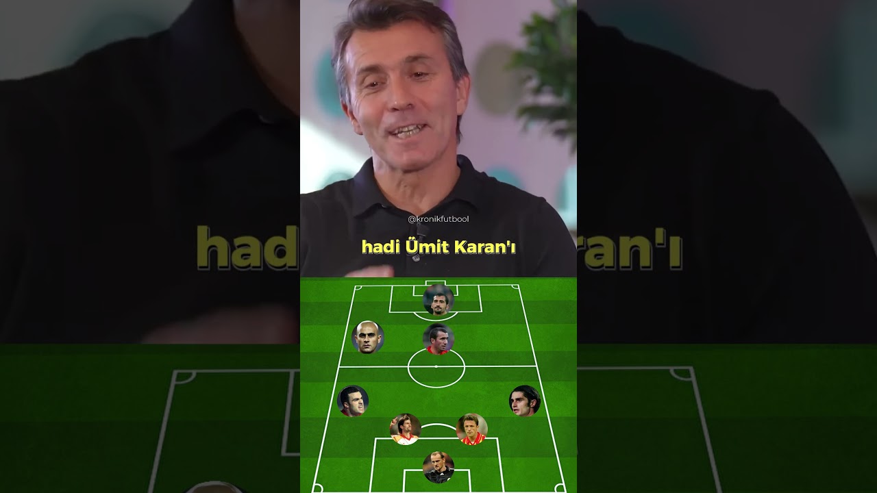 Bülent Korkmaz birlikte oynadığı en iyi 11'i seçiyor