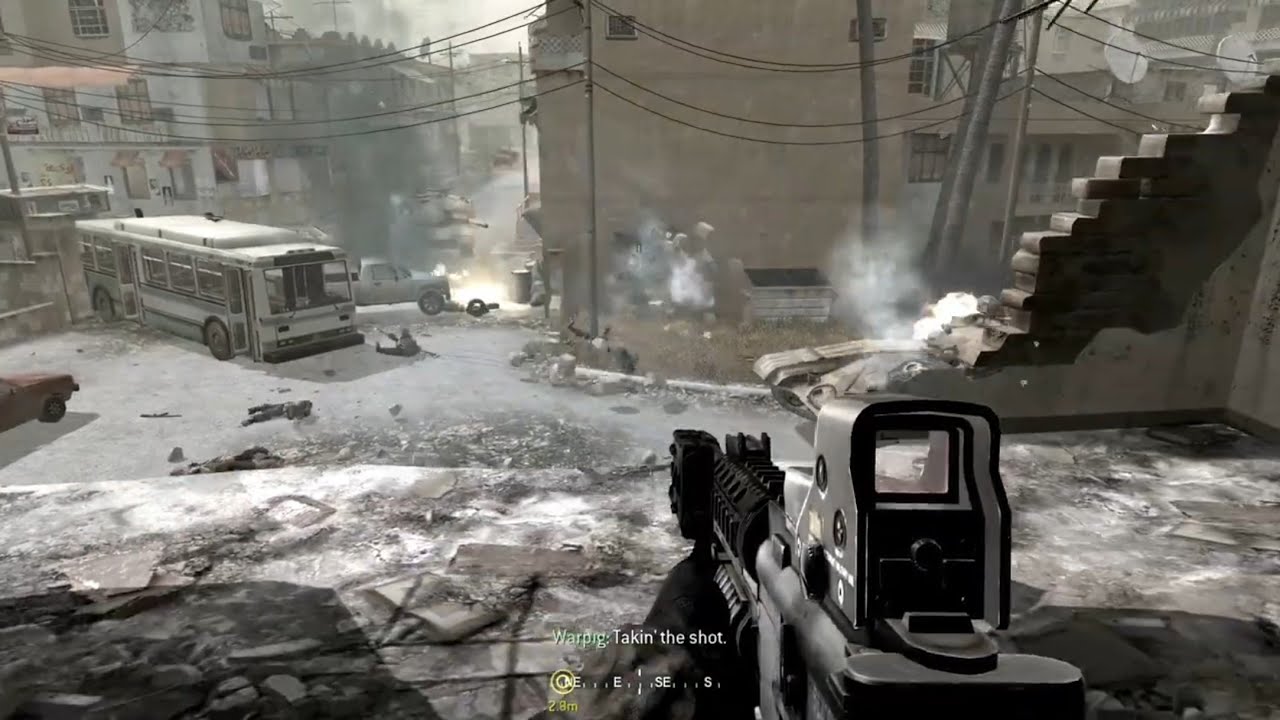 BÖLGEYİ PARAM PARÇA EDİP TANKLA BERABER BÖLGEDEN ÇIKTIK CALL OF DUTY MODERN WARFARE 1 BÖLÜM 6