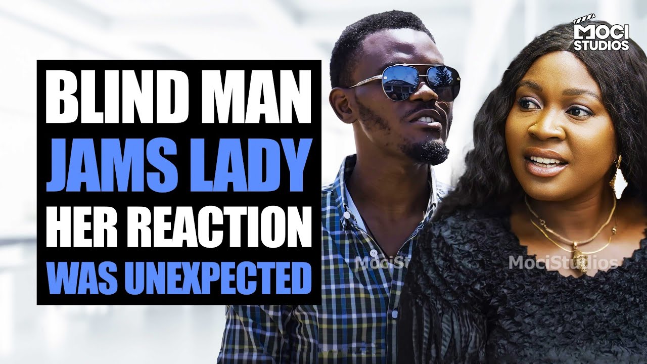 Blind Man Jams Lady, Her Reaction Was Unexpected | Moci Studios