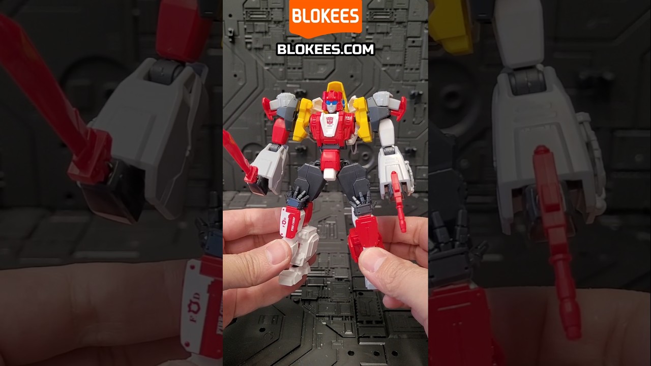 Blokees Combiner Tutorial, feat. Sideswipe, Red Alert and Slag