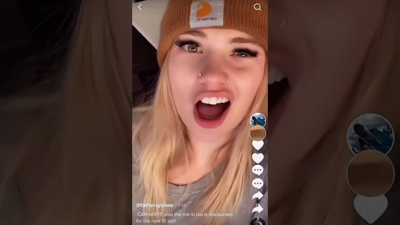 Blonde Girl Burp Compilation