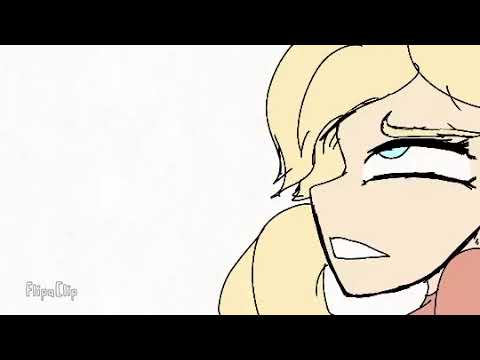 Blonde Girl Farting and Pooping animation 2