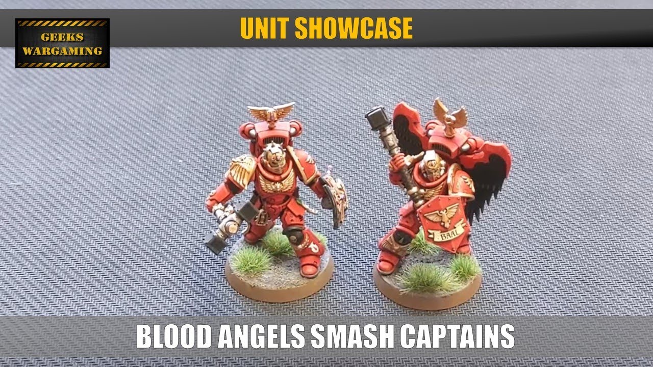Blood Angel Smash Captains Showcase