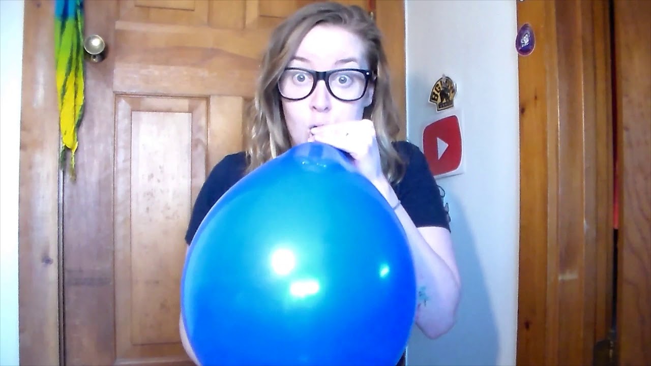BLOW TO POP BLUE BALLOON!