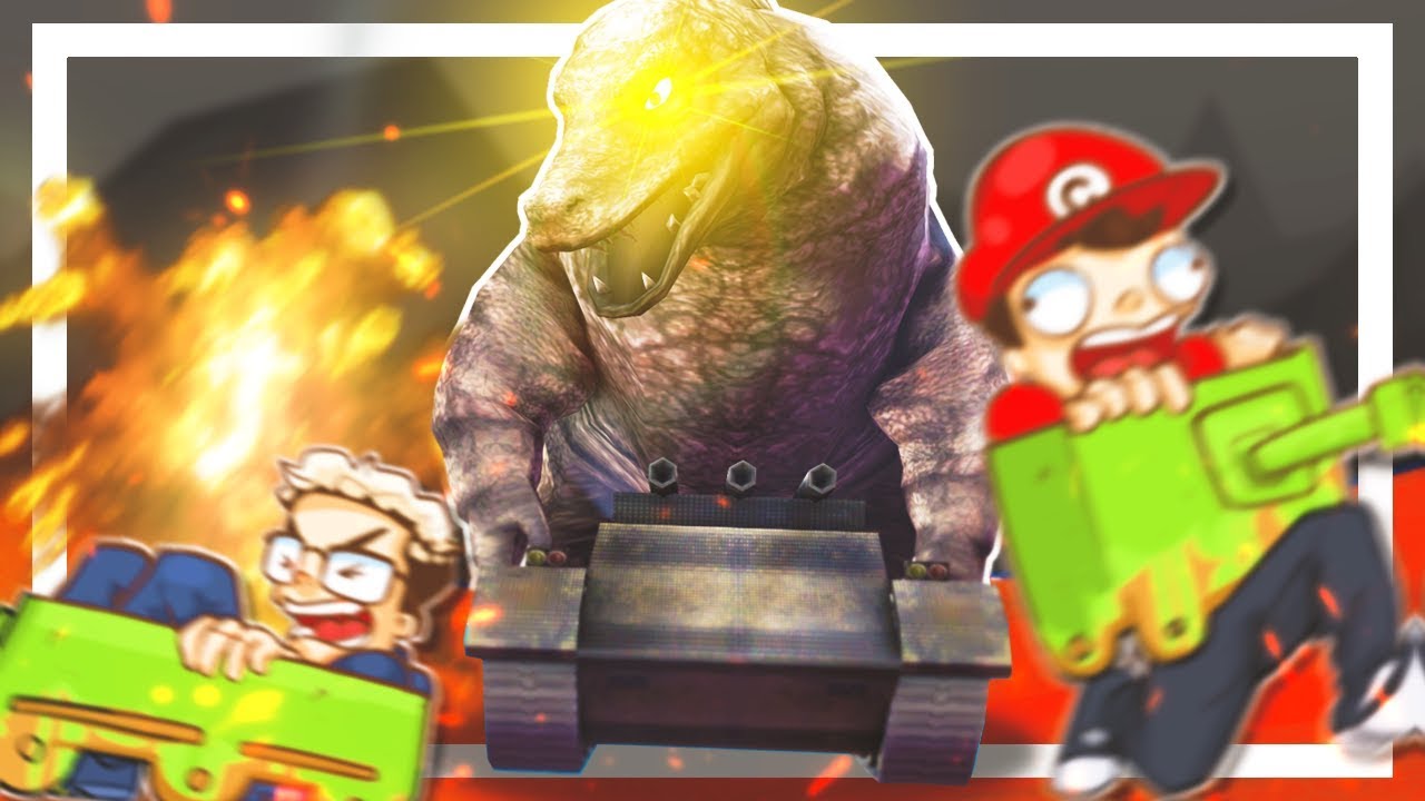 Blowing up tanks that are smaller and weaker than us so can we steal their lunch money! - Shellshock