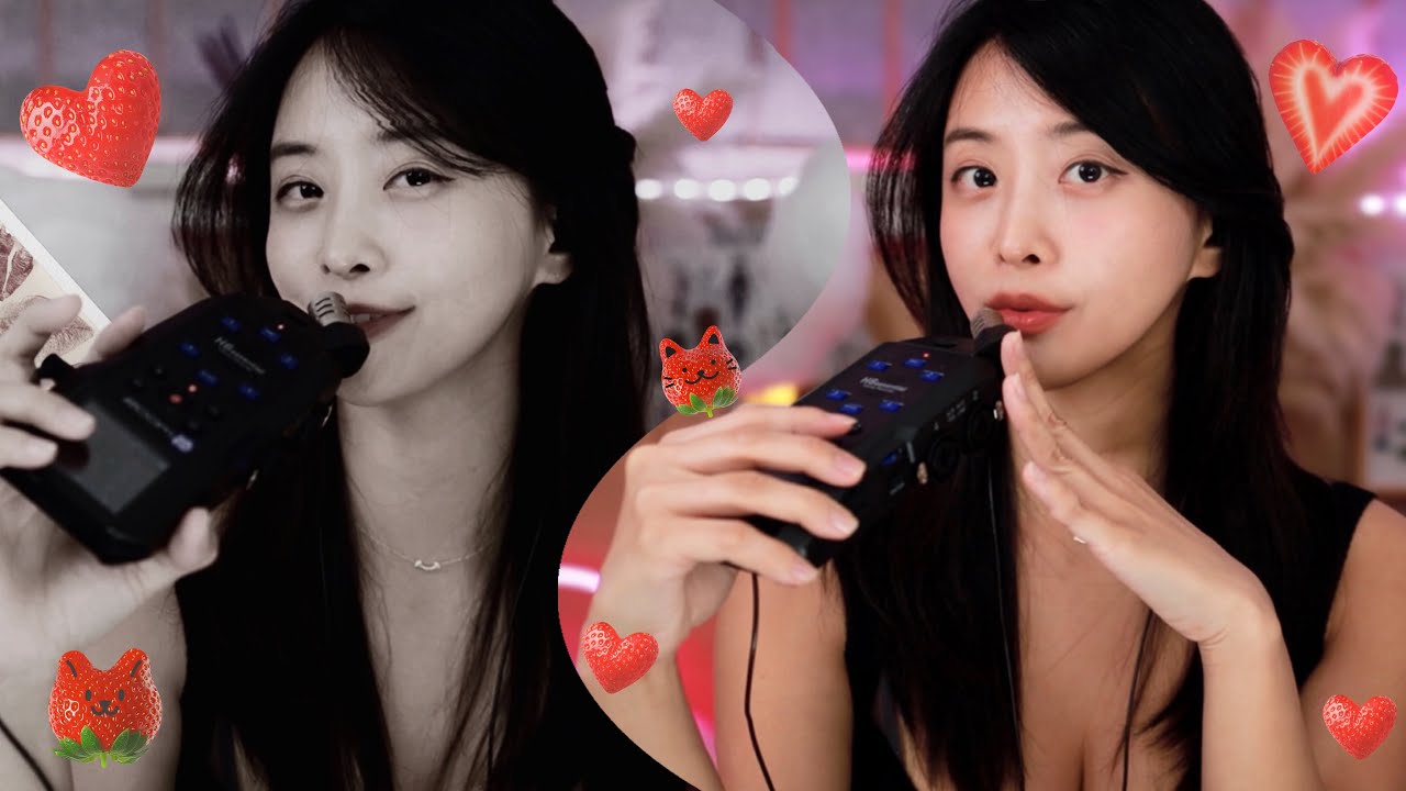 Blub-blub, talkative lip sounds without words ASMR