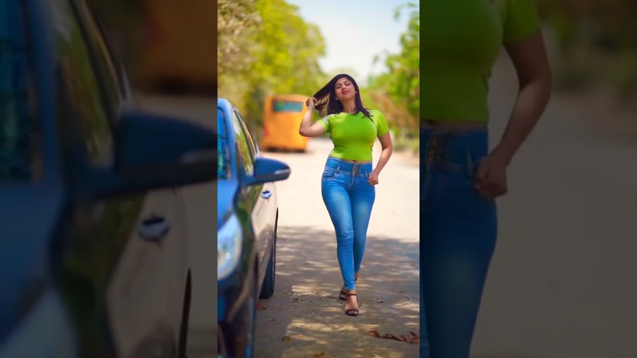 Blue 🔵 tight jeans 👖// Indian Instagram Star#shorts#shortsfeed #fashion