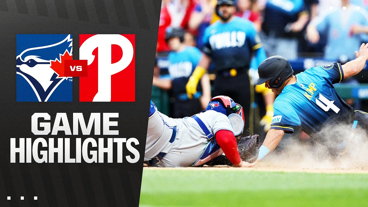 Blue Jays vs. Phillies Game Highlights (6/13/25) | MLB Highlights
