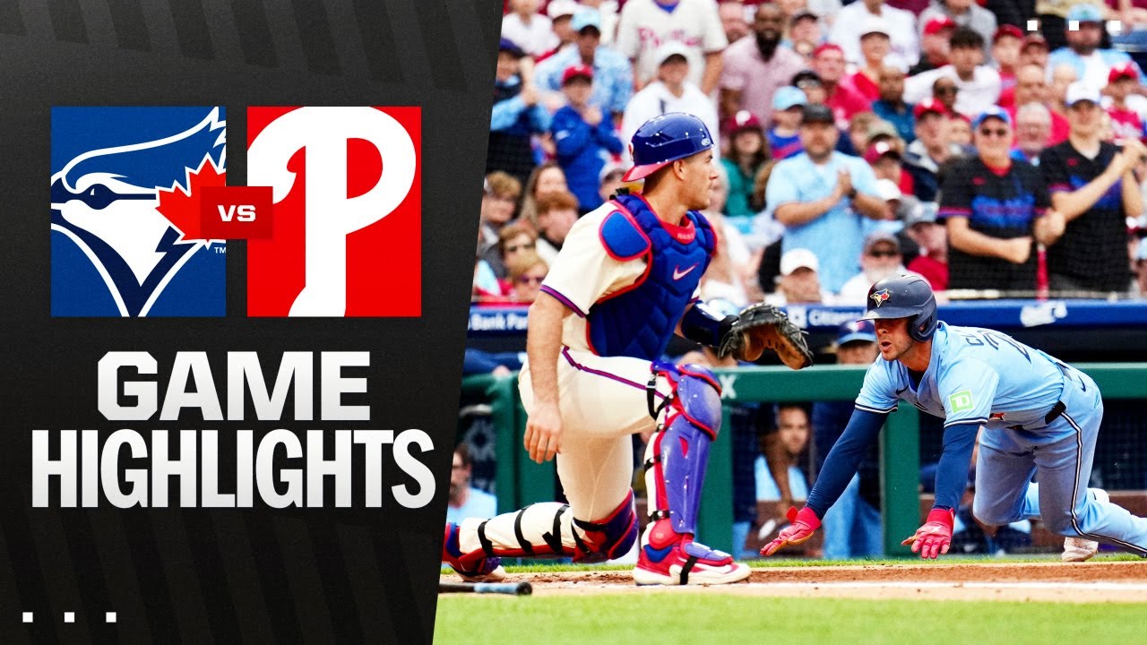 Blue Jays vs. Phillies Game Highlights (6/14/25) | MLB Highlights