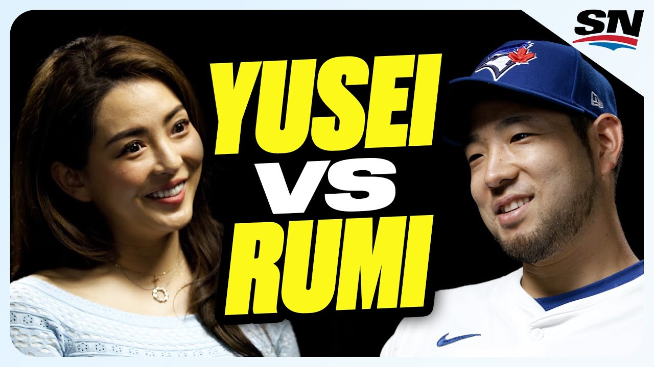 Blue Jays' Yusei Kikuchi Interviewed By His Wife Rumi Kikuchi