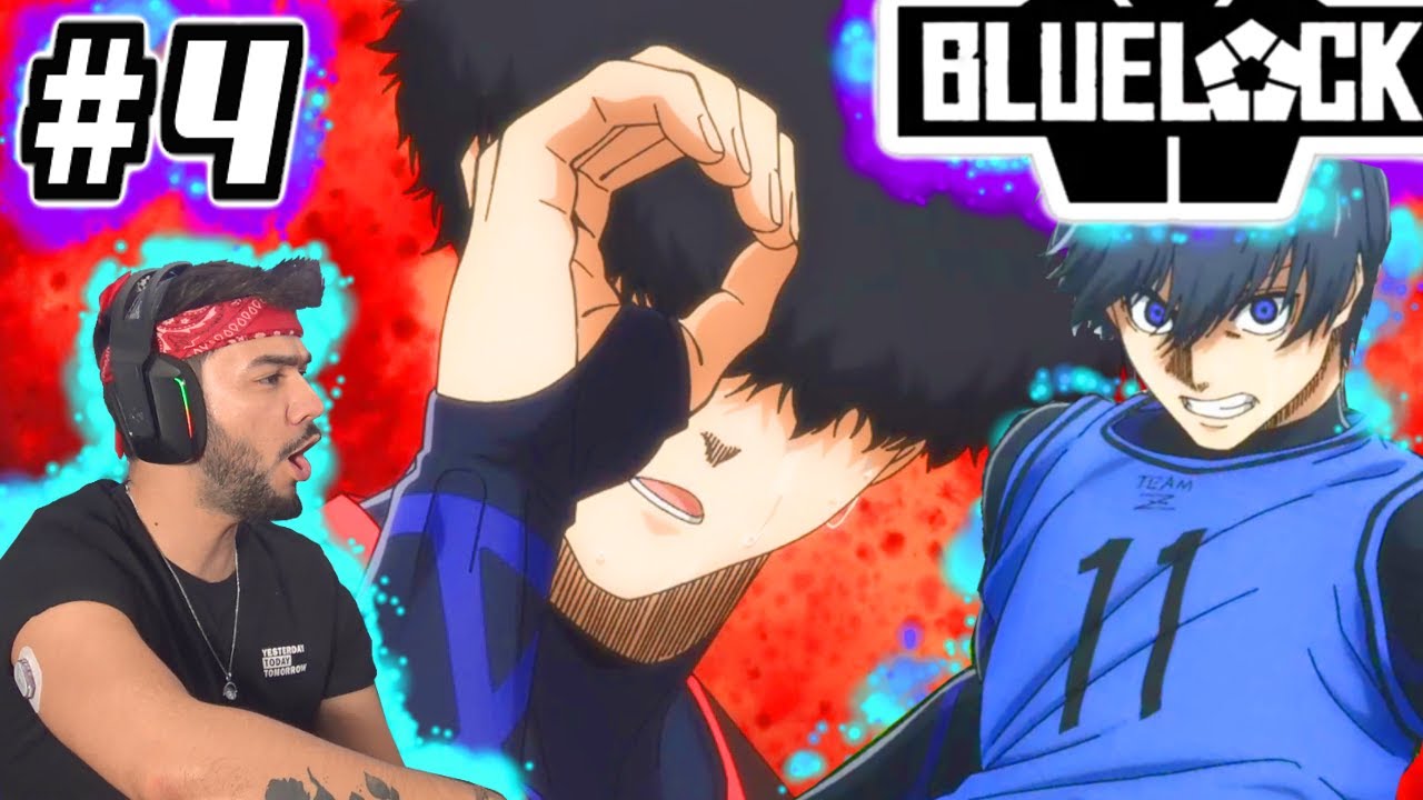 ⚽️BLUE LOCK CAPITULO 4 SUB ESPAÑOL HD [COMPLETO] REACCION - MuguiNubi