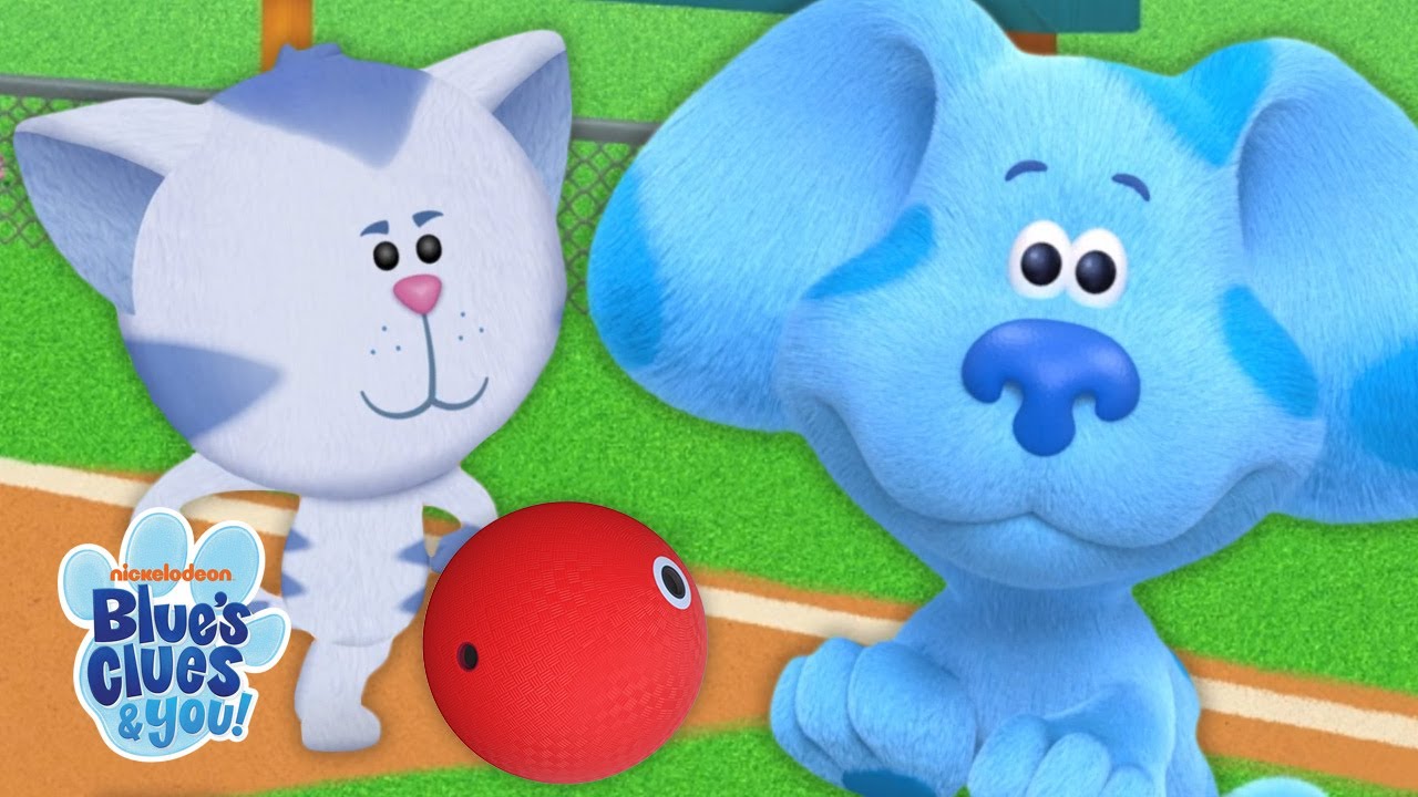 Blue Skidoos to Play Kickball with Periwinkle, Pearl, & Magenta! | Blue's Clues & You!