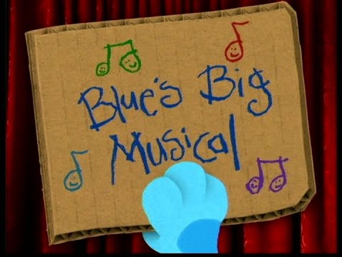 Blue's Clues - Blue's Big Musical Movie DVD Opening & Closing (4k Upscale)
