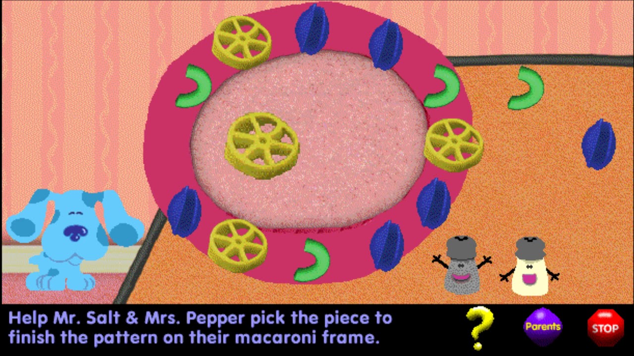 Blue's Clues - Picture Frame (1998 PC Game)