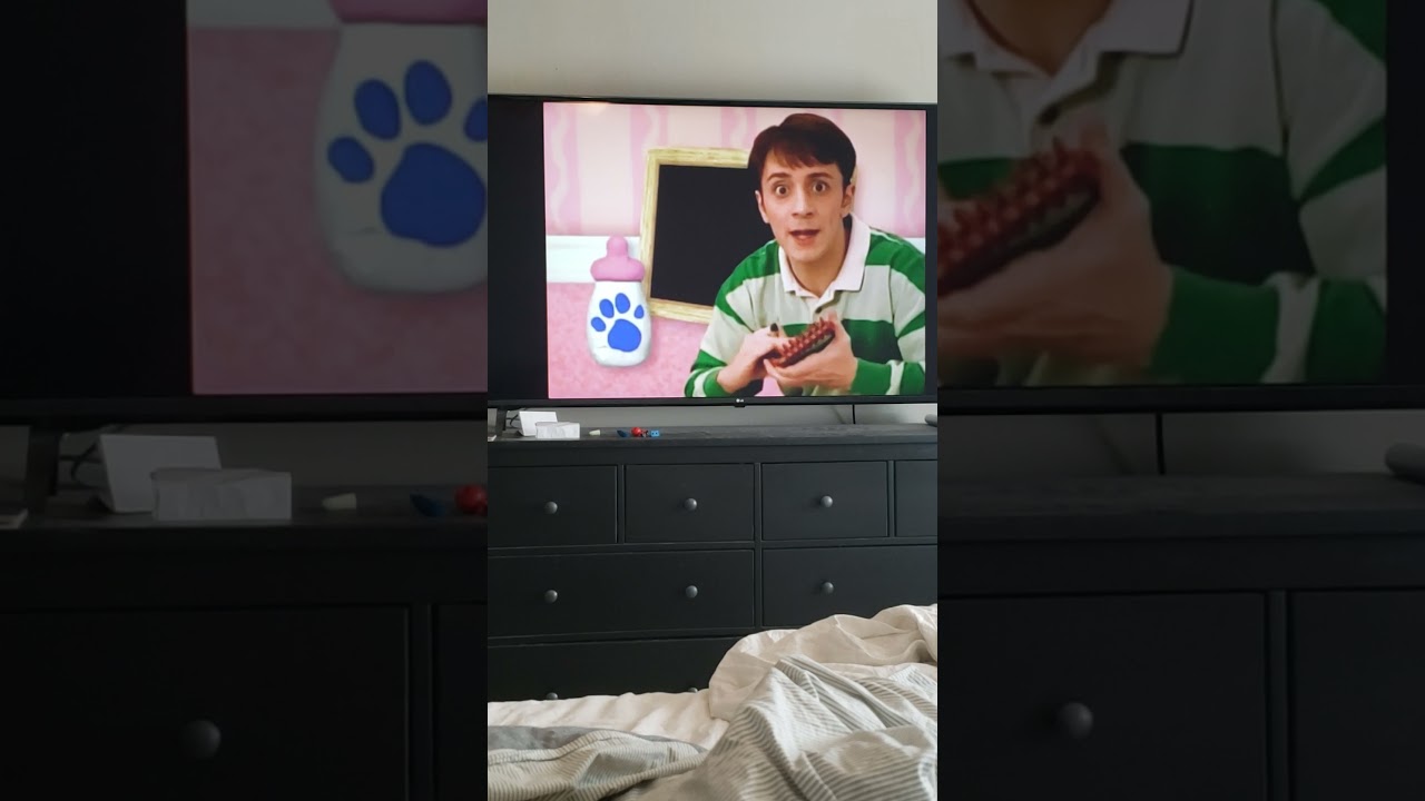 BLUE'S CLUES BIG BLUE AND JUST FOR YOU VOLUME 2 1999 VHS