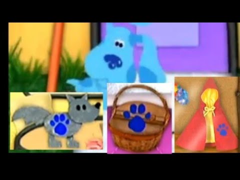 blue's clues how to draw 3 clues from Can You Help?