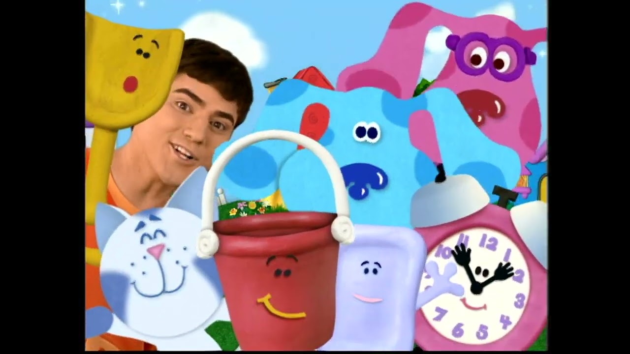 Blue's Clues Opening Season 4-5 (Paramount + Rip) (4k Upscale)