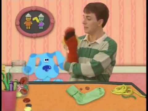 Blues clues sock puppet first appearance