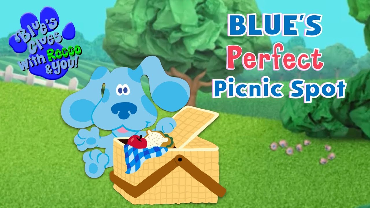 Blue's Clues With Rocco & You: Blue's Perfect Picnic Spot (Read Along)