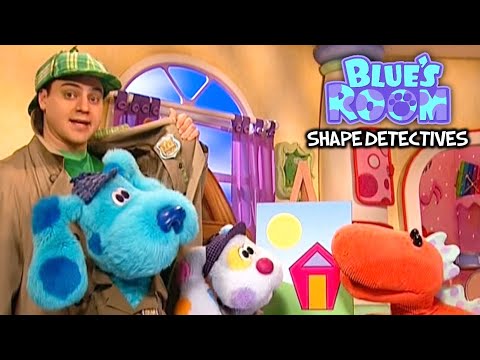 Blue’s Room: Shape Detectives Menu