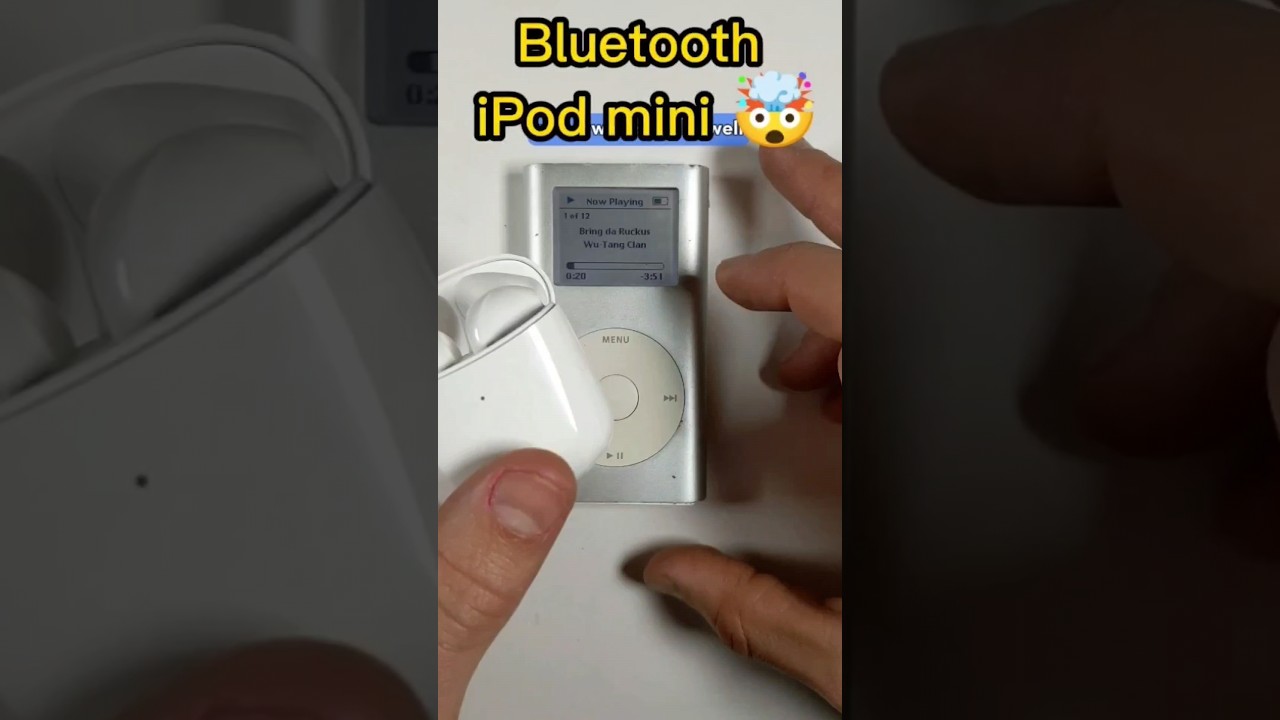 Bluetooth iPod mini mod 🤯🤤 #ipod #apple #tech