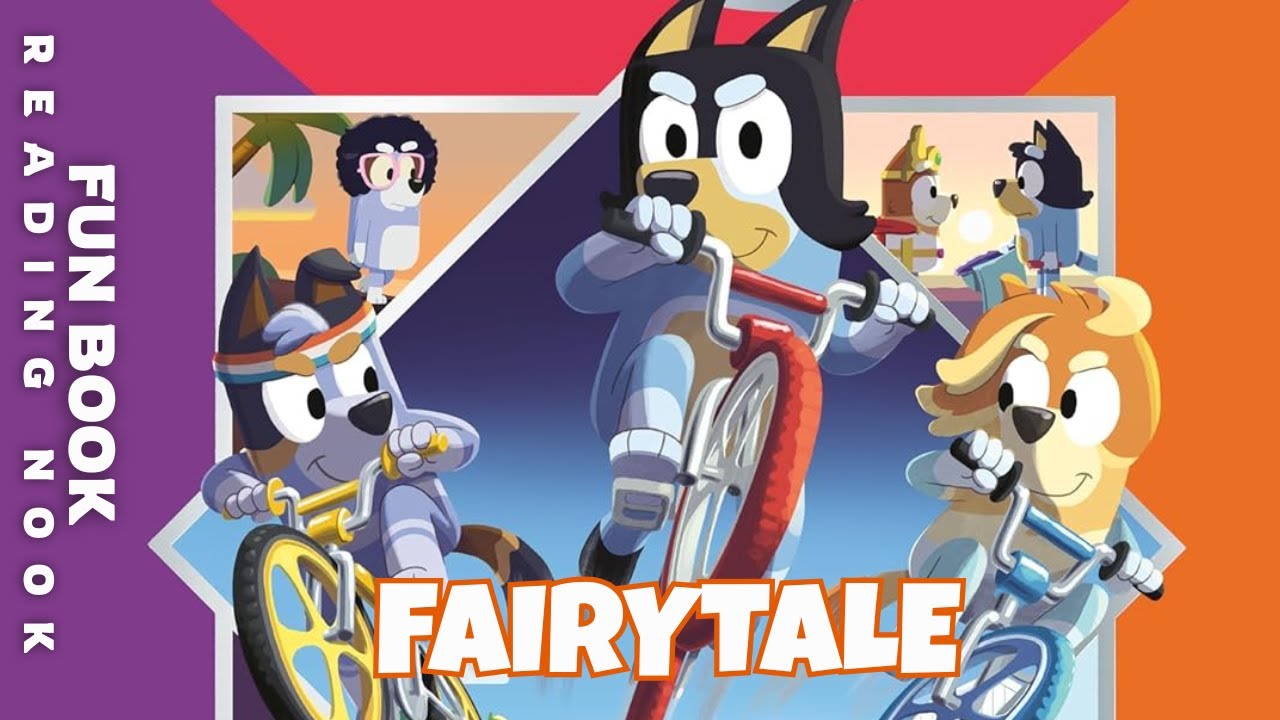 Bluey: Fairytale by Joe Brumm 📚 A Rad 1980's Fairytale [Read Aloud]