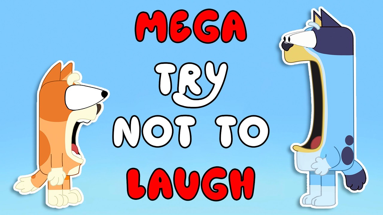 BLUEY MEGA TRY NOT TO LAUGH (TEST YOUR RIZZISTANCE)