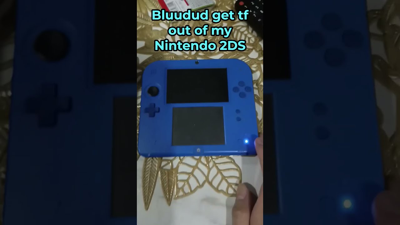 Bluudud in my Nintendo 2DS #shorts #roblox #forsaken #bluudud