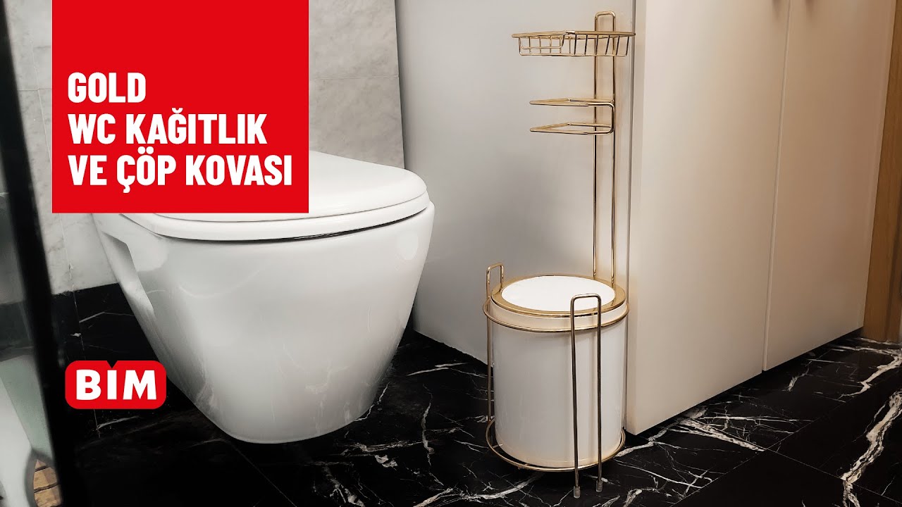 BİM - Wc Kağıtlık ve Çöp Kutusu
