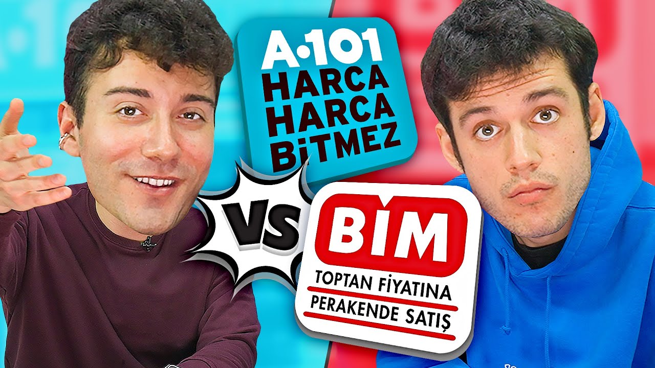 BİM VS A101 ABURCUBURLARI ft.@newdaynewgame