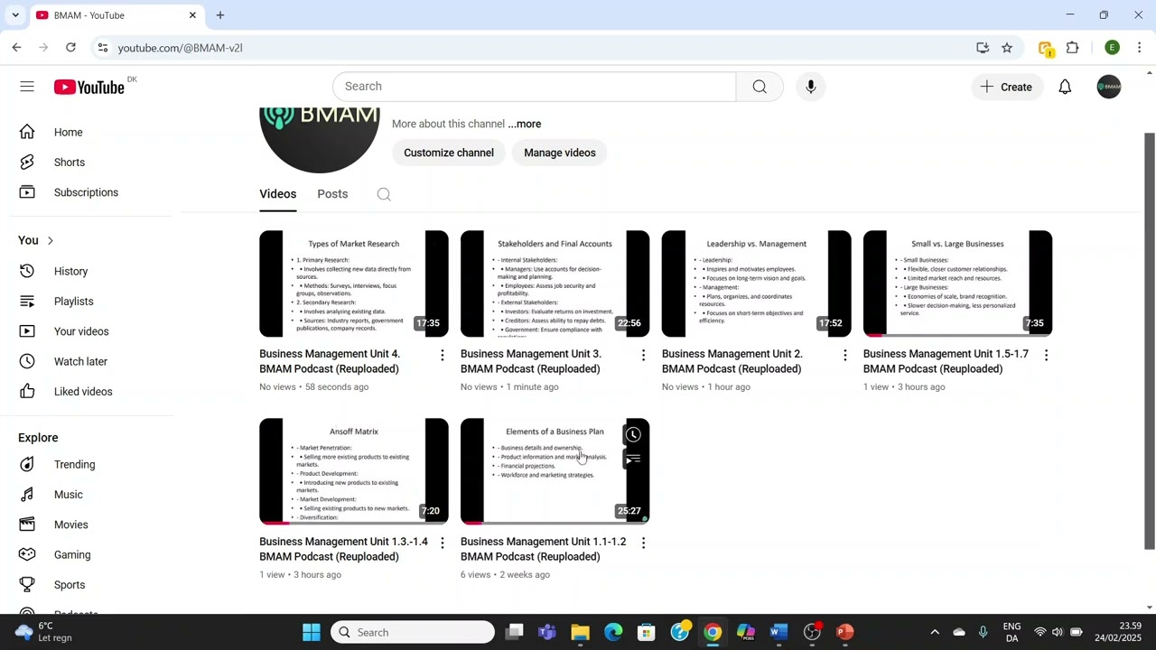BMAM Introduction Video