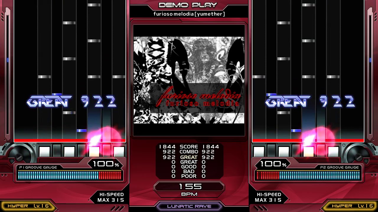 [BMS] ★16 furioso melodia [yumether] AUTOPLAY