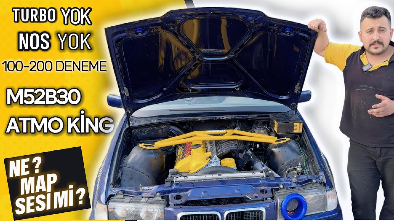 BMW 3.30i compact / M52B30 Atmosferik - Nos yok Turbo yok Saf güç