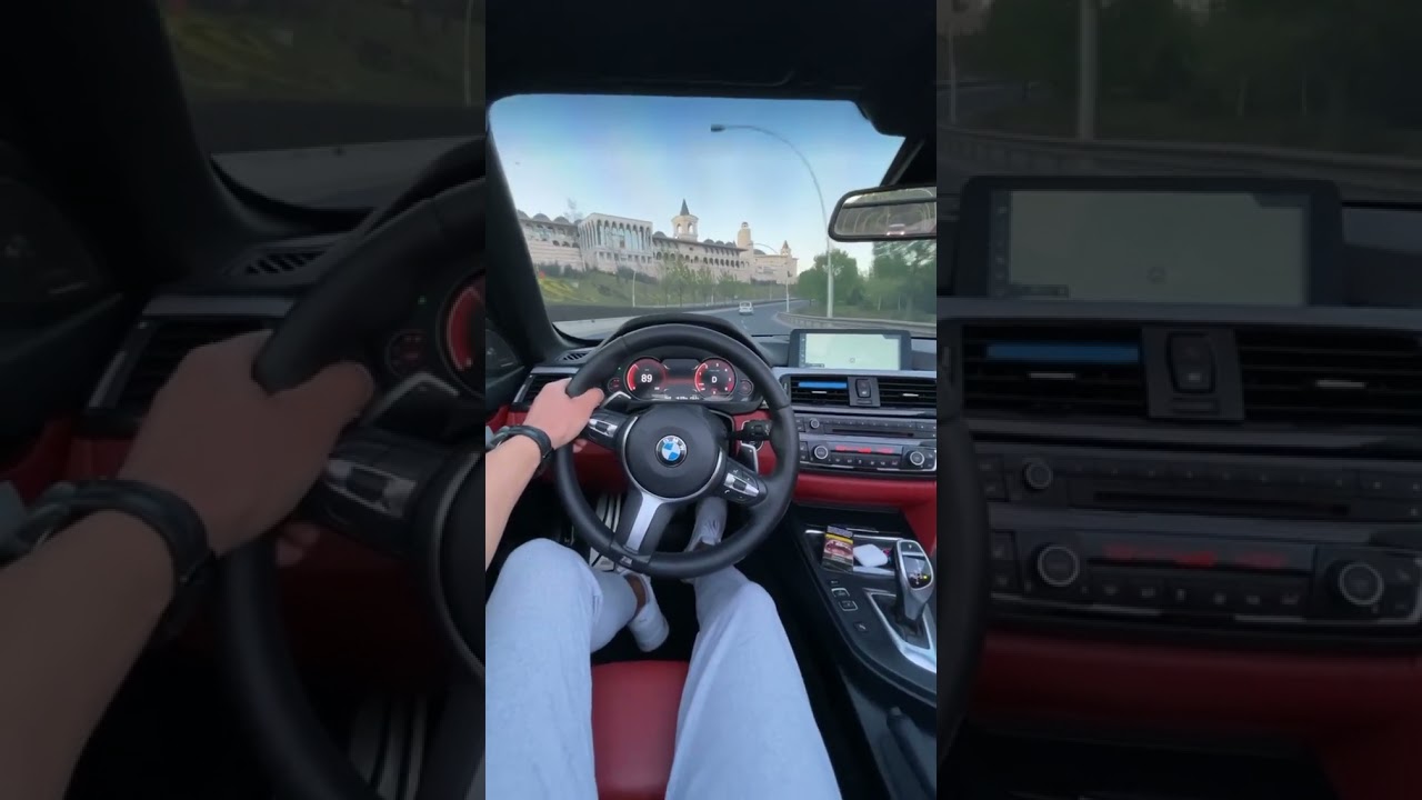 BMW ARAÇ İÇİ ÇEKİM INSTAGRAM #SNAP #STORY