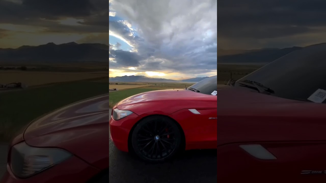 BMW ARAÇ DIŞ ÇEKİM GÜN BATIMI INSTAGRAM #SNAP #STORY