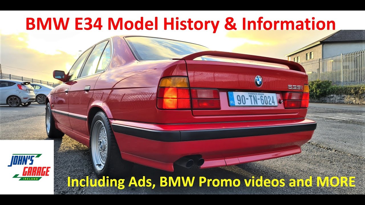 BMW E34 & M5 History and Information : John's Garage