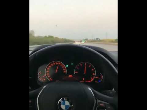 BMW G30 520i Prestige Müzikli Yüksek Hız Otoban Gündüz Lüx Araba Snap