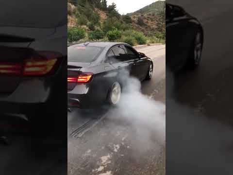 BMW lastik yakmak kesinlikle izle !