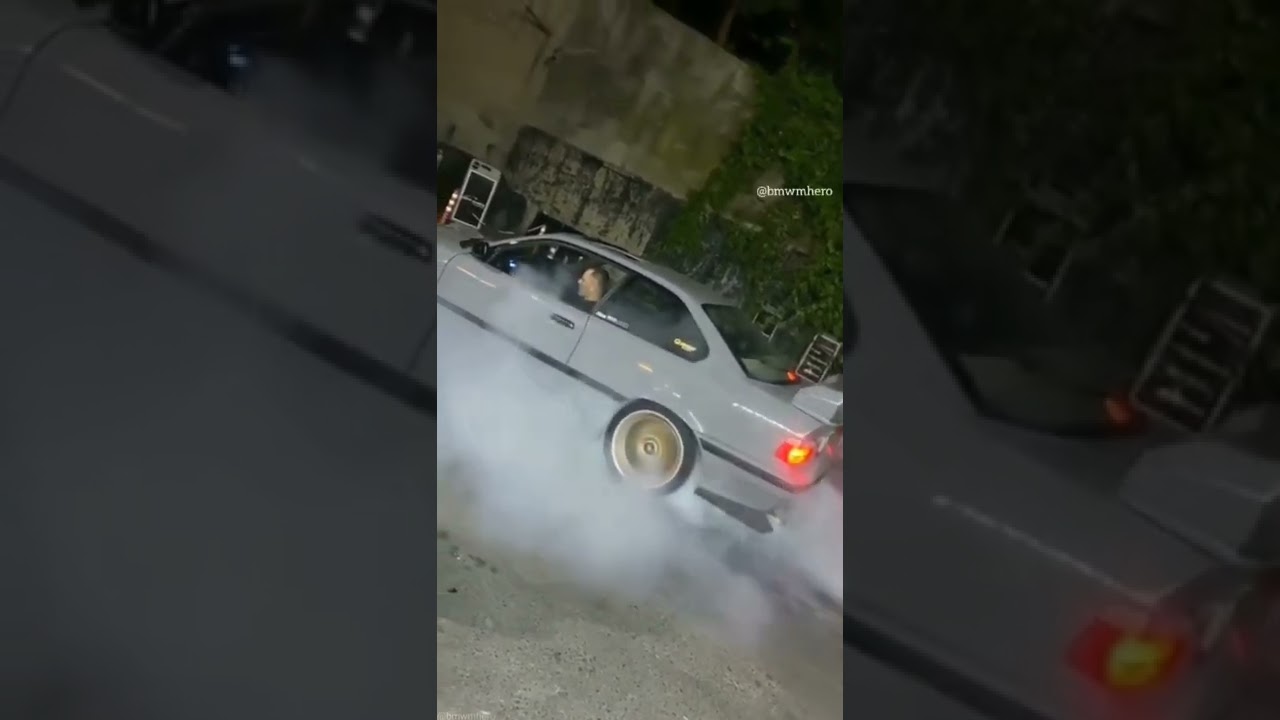 BMW LASTİK YAKMAK