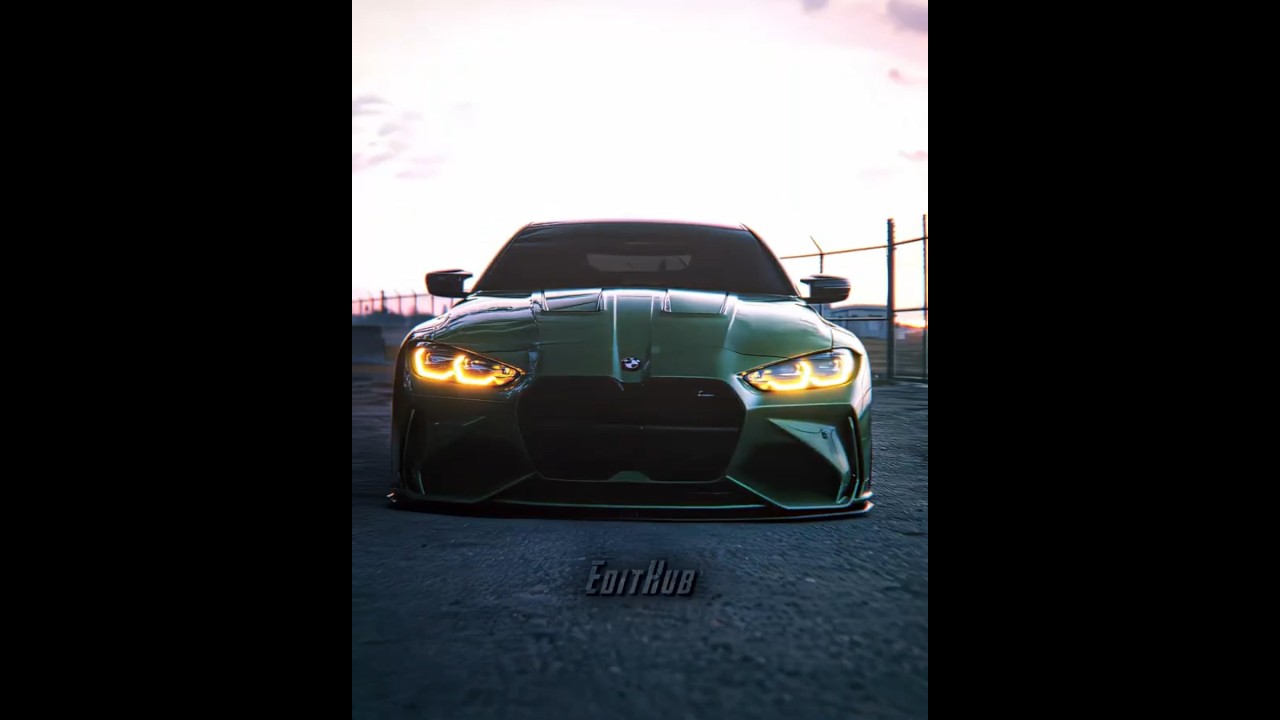 BMW M4 Competition edit | Amor na praia super slowed flame runner song | #edit #viralvideo #shorts